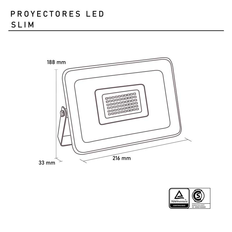 Proyectores LED Slim