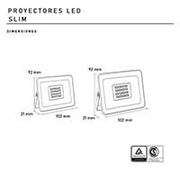 Proyectores LED Slim